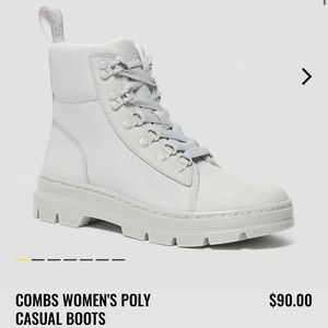 Dr. martens COMBS WOMEN'S POLY CASUAL BOOTS US Womens size 10 never worn